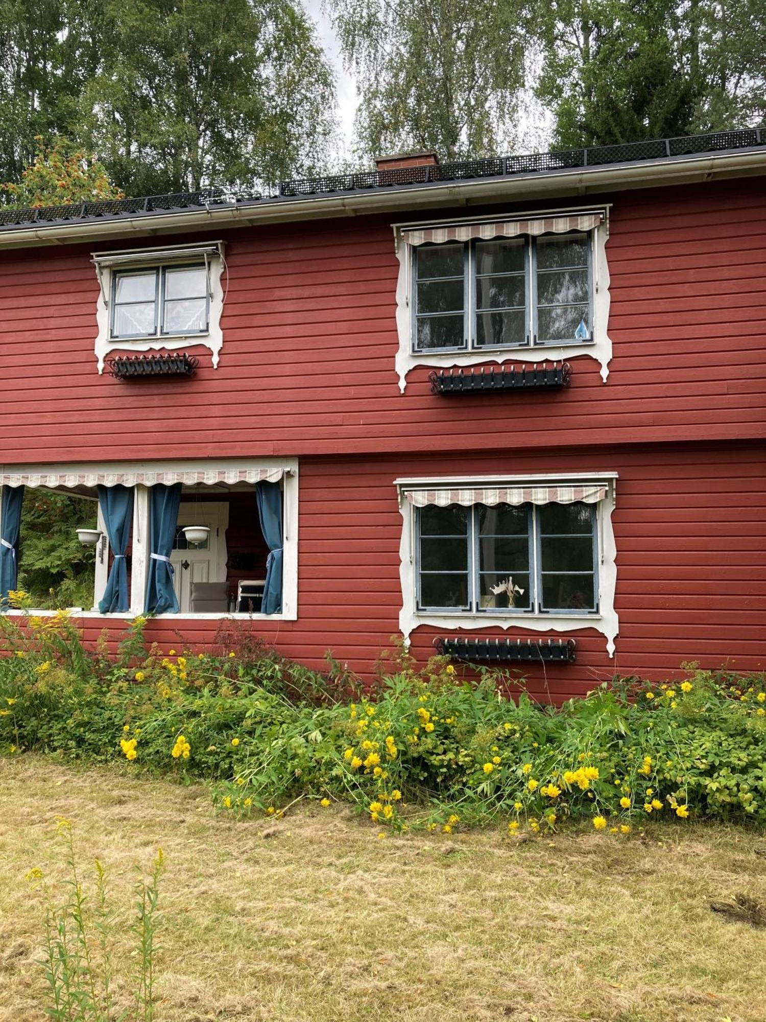 Charmig Villa Med Bastu Och Snabbt Wifi Långav Exterior foto