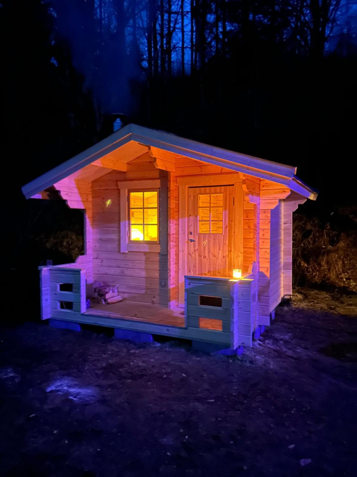 Charmig Villa Med Bastu Och Snabbt Wifi Långav Exterior foto